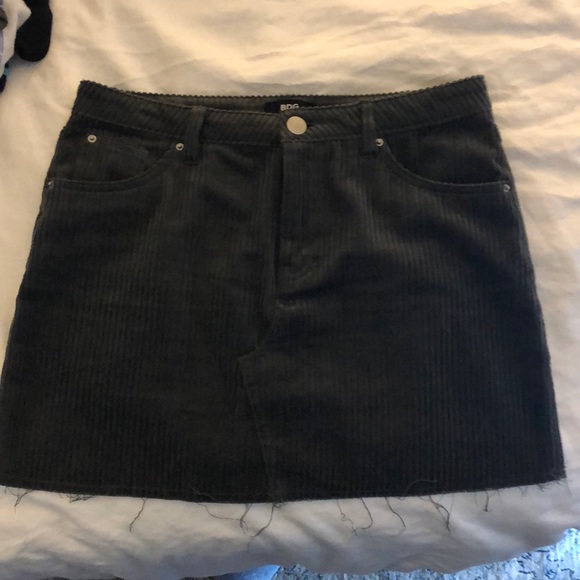 BDG Urban Outfitters Olive Corduroy Skirt - Picture 1 of 2